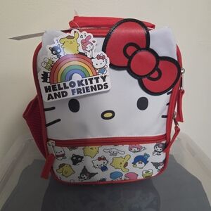 Hello Kitty Red and White Kids Lunch Bag